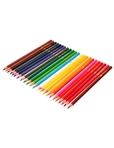 LAPICES ACUARELABLES  CAJA 24 SURT.