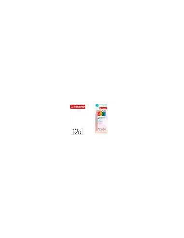LAPICES STABILO AQUACOLOR ACUARELABLES PASTEL LOVE  CARTON 12 SURT.