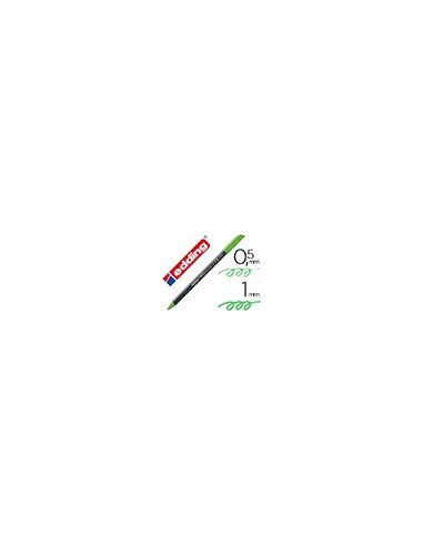 ROTULADOR EDDING PUNTA FIBRA 1200 VER CLARO N.11 PUNTA RED.0.5 MM