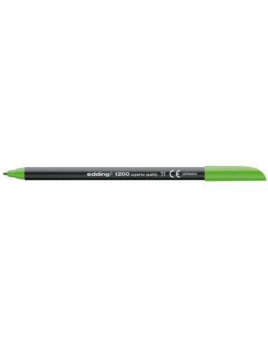 ROTULADOR EDDING PUNTA FIBRA 1200 VER CLARO N.11 PUNTA RED.0.5 MM