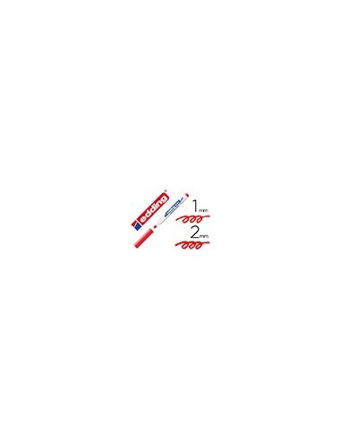 ROTULADOR EDDING  PIZARRA BLANCA 661 RJ. PUNTA RED 1-2MM RECARGABLE