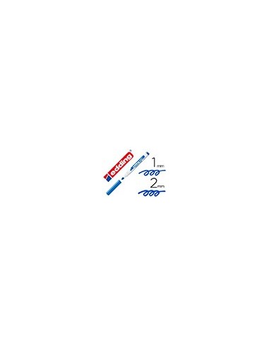 ROTULADOR EDDING  PIZARRA BLANCA 661 AZ. PUNTA RED 1-2MM RECARGABLE
