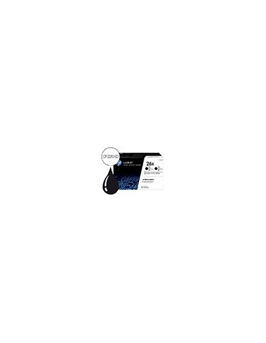 CF226XD TONER HP Nº 26X NG. PK. 2UD. 9000 PG.