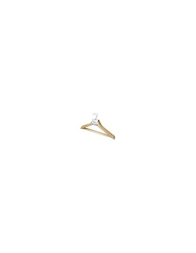 PERCHA ROZENBAL MADERA NATURAL BARNIZADA PACK DE 3 UNIDADES