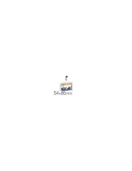 IDENTIFICADOR PINZA GIRATORIA DURABLE ACRILICO H.UÑERO PASES 54X85MM