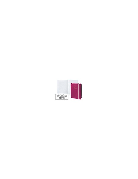 CUADERNO QUO VADIS INFINITE DOTS 15X21 CM 224H. T.SIMILPIEL CIRUELA