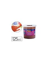 PINTURA A DEDOS JOVI 125 CC MARRON 2
