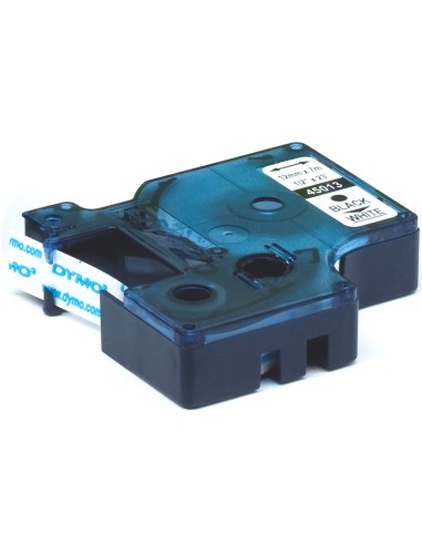 CINTA DYMO 45017 12MMX7MT NG./RJ. D1
