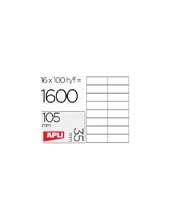 ETIQUETA ADH. APLI 1287 105X35MM 100H. 2