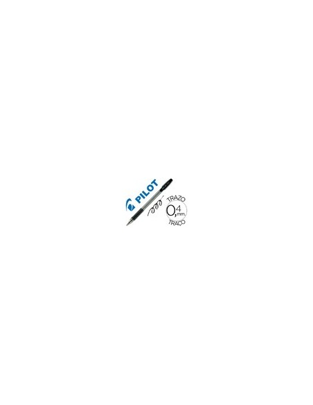 BOLIGRAFO PILOT BPS-GP NEGRO SUJECION CAUCHO BASE ACEITE C/CAPUCHON