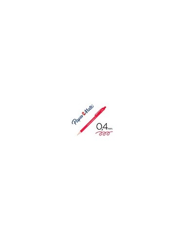 BOLIGRAFO FLEXGRIP RETR.ROJO