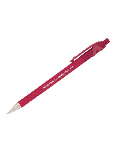 BOLIGRAFO FLEXGRIP RETR.ROJO