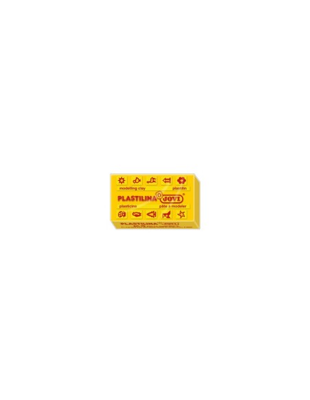 PLASTILINA JOVI 70 AMARILLO CLARO UD. TAMAÑO PEQUEÑO