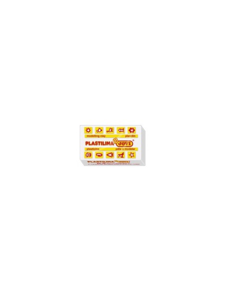 PLASTILINA JOVI 70 BLANCA UD. TAMAÑO PEQUEÑO