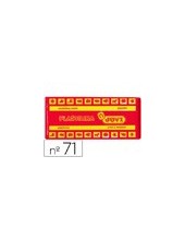 PLASTILINA JOVI 71 ROJO UD. TAMAÑO MEDIANO 2