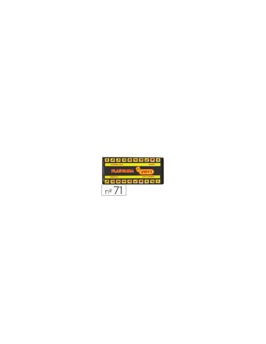 PLASTILINA JOVI 71 NEGRO UD. TAMAÑO MEDIANO