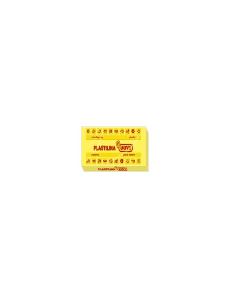 PLASTILINA JOVI 72 AMARILLO CLARO UD. TAMAÑO GRANDE