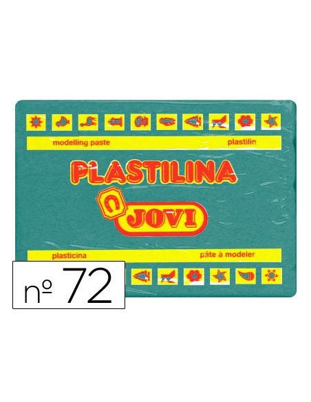 PLASTILINA JOVI 72 VER OSCURO UD. TAMAÑO GRANDE