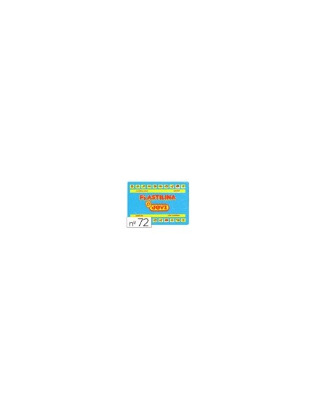 PLASTILINA JOVI 72 AZUL CLARO UD. TAMAÑO GRANDE