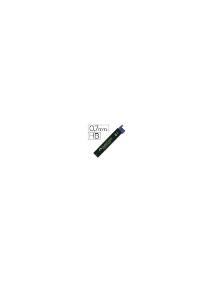 MINAS FABER GRAFITO 9067 0,7 MM HB ESTUCHE 12 MINAS