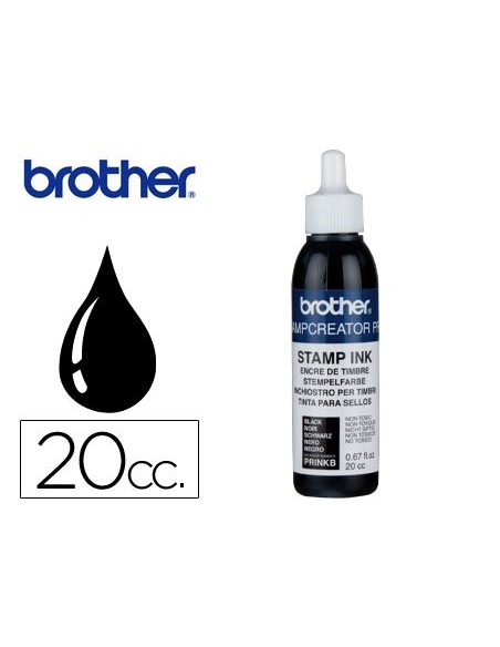 TINTA SELLOS AUTOMATICOS BROTHER NG. 20 CC