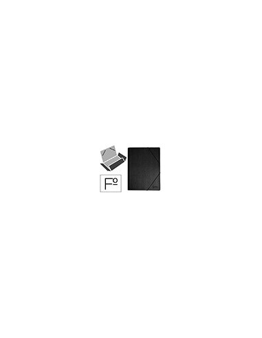 CARPETA GOMAS LIDERPAPEL FL PVC 3 SOLAPAS NG.