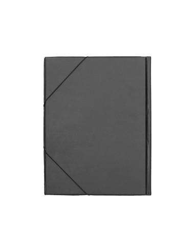 CARPETA GOMAS LIDERPAPEL FL PVC 3 SOLAPAS NG.