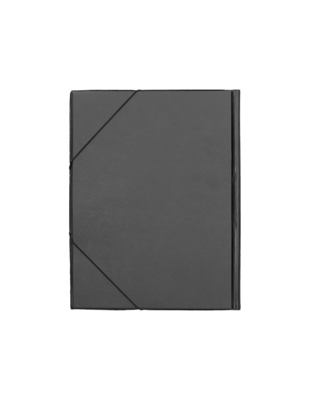 CARPETA GOMAS LIDERPAPEL FL PVC 3 SOLAPAS NG.