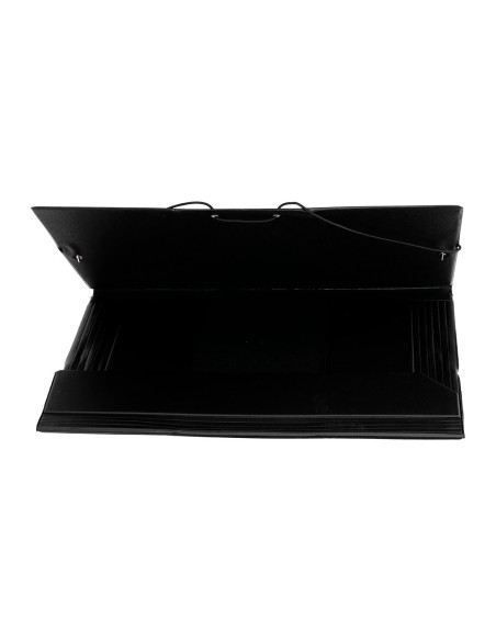 CARPETA GOMAS LIDERPAPEL FL PVC 3 SOLAPAS NG.