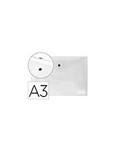 CARPETA BEAUT.DOSSIER BROCHE 44244 PP DIN A3 INCOLORA SERIE FROSTY 2