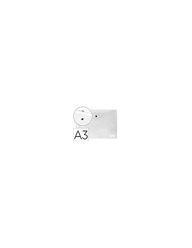 CARPETA BEAUT.DOSSIER BROCHE 44244 PP DIN A3 INCOLORA SERIE FROSTY