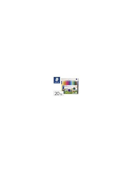 ROTULADOR STAEDTLER NORIS CLUBESTUCHE 20 COL.