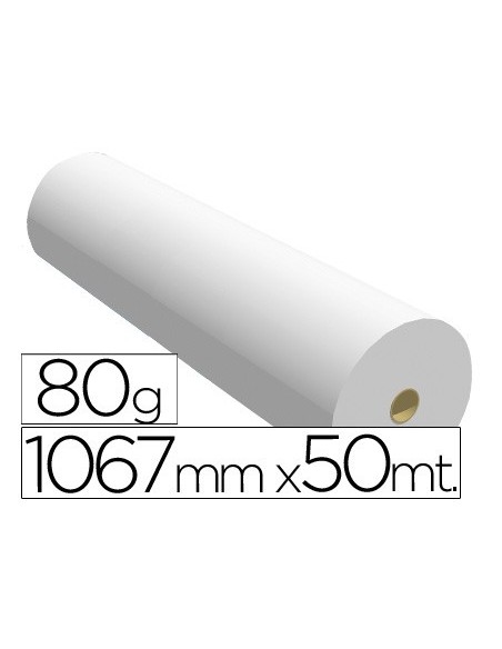 PAPEL REPROGRAFIA NAVIGATOR PLOTTER LASER REPRO CADBOBINA 1067X50 M