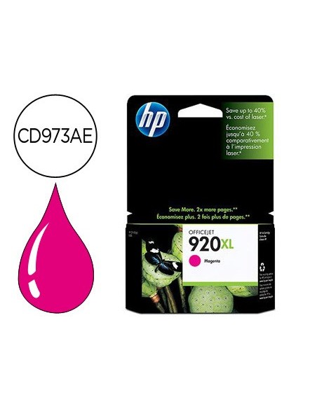 CD973AE CARTUCHO HP Nº 920XL MAG. 700 PG.