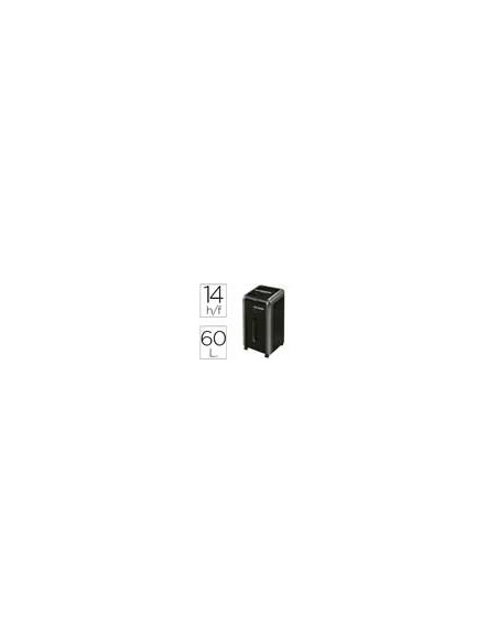DESTRUCTORA FELLOWES 225MI CORTE 14H.DESTRUYE GRAPAS CLIPS TARJ.