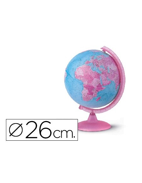ESFERA CON LUZ PINK 26 CM