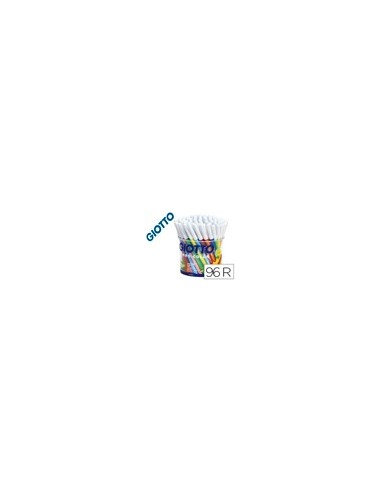 ROTULADOR GIOTTO TURBO 96UD.12 COL.X 8UD.LAVABLES PUNTA BLOQUEADA
