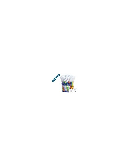 ROTULADOR GIOTTO TURBO 96UD.12 COL.X 8UD.LAVABLES PUNTA BLOQUEADA