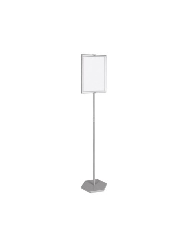 EXPOSITOR PIE BI-OFFICE PARA FORMATOS A3 AJUSTABLE EN ALTURA 102 CM