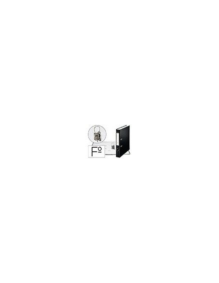 ARCHIVADOR PALANCA ESSELTE FL CARTON FORRADO PVC RADO LOMO 50MM NG.
