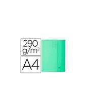 SUBCARPETA A4 290 GR. EXACOMPTA C/BOLSA VERDE 50 UD. 2