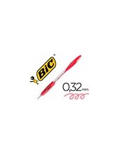 BOLIGRAFO BIC ATLANTIS ROJO RETRACTIL TINTA ACEITE PUNTA DE 1 MM 2