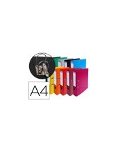 ARCH.PAL.EXACOMPTA CARTON FORRADO PVC A4 COL. SURT. LOMO 70 MM 2