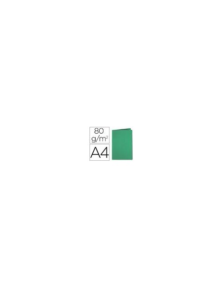 SUBCARPETA A4 80 GR. FINO EXACOMPTA VERDE PINO C/100