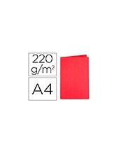 SUBCARPETA A4 220 GR. EXACOMPTA ROJO 2