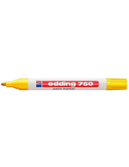 ROTULADOR EDDING PUNTA FIBRA 750 AMARILLO PUNTA REDONDA 3,5 MM