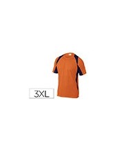 CAMISETA DELTAPLUS POLIESTER M.CORTA SECADO RAPIDO COL.NJ.MAR. T. 3XL 2