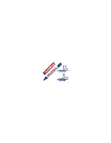 ROTULADOR EDDING PIZARRA BL.660 AZ. P. RED.1,5-3MM.RECARGABLE 660-03