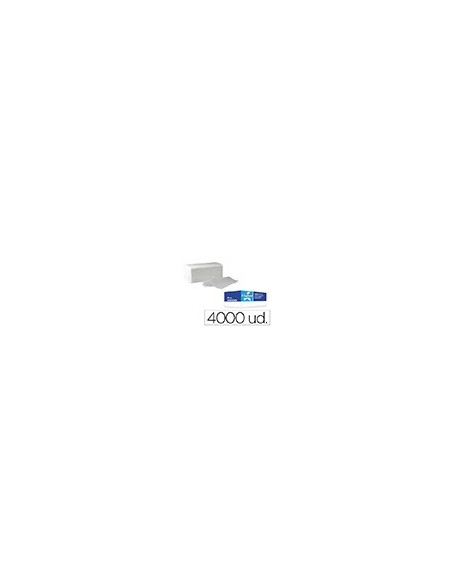 TOALLA PAPEL SECAMANOS AMOOS ENGARZADA 2 CAPAS 23X20CM 4000UD.J720235
