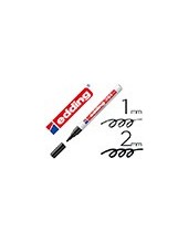 ROTULADOR EDDING PUNTA FIBRA 751 NEGRO PUNTA REDONDA 1-2 MM 2